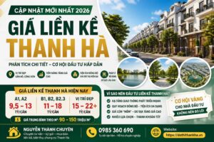 giá liền kề thanh hà