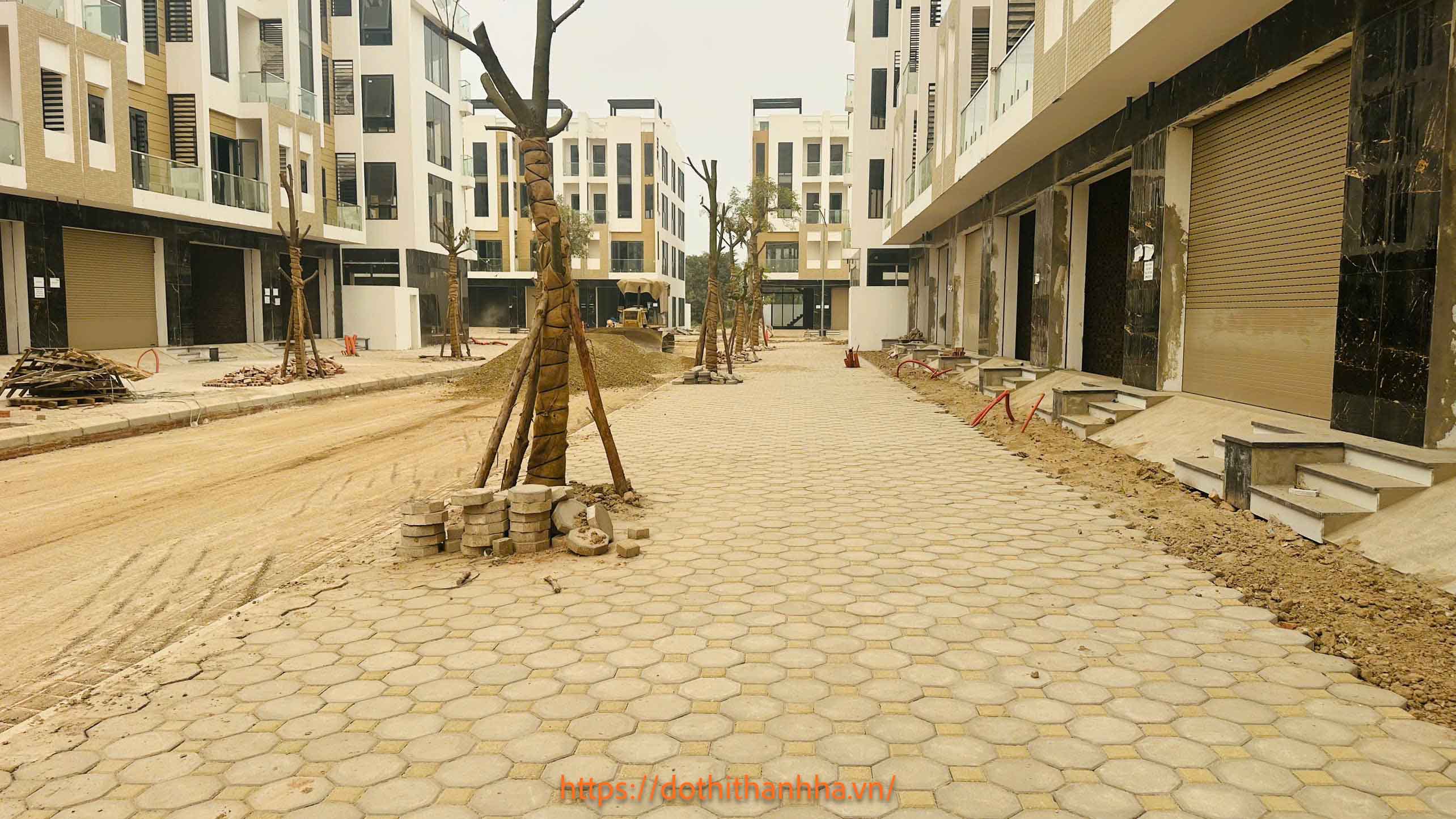 bán liền kề thanh hà a2.4 liền kề 7