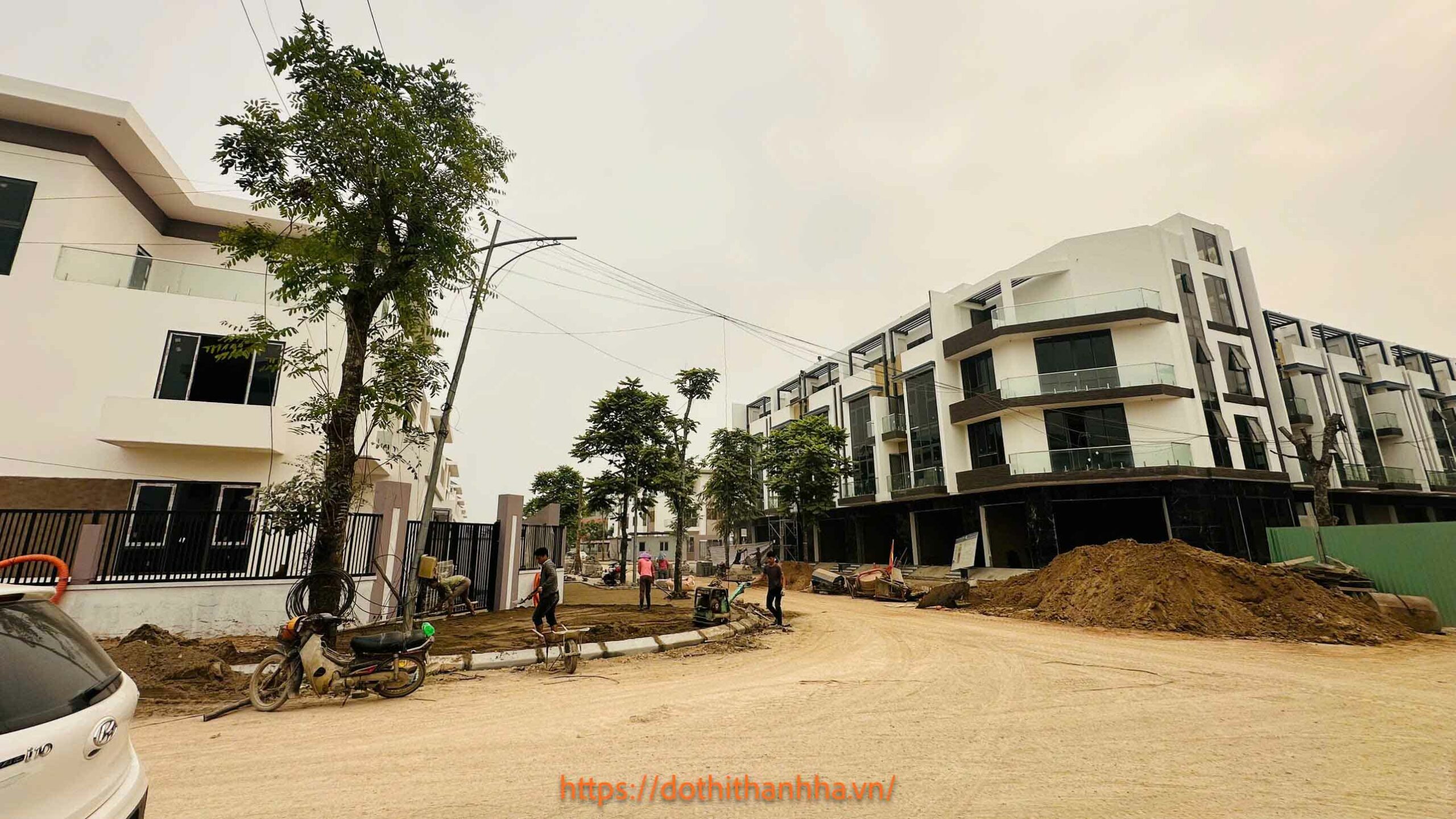 thuê liền kề thanh hà khu a2.3