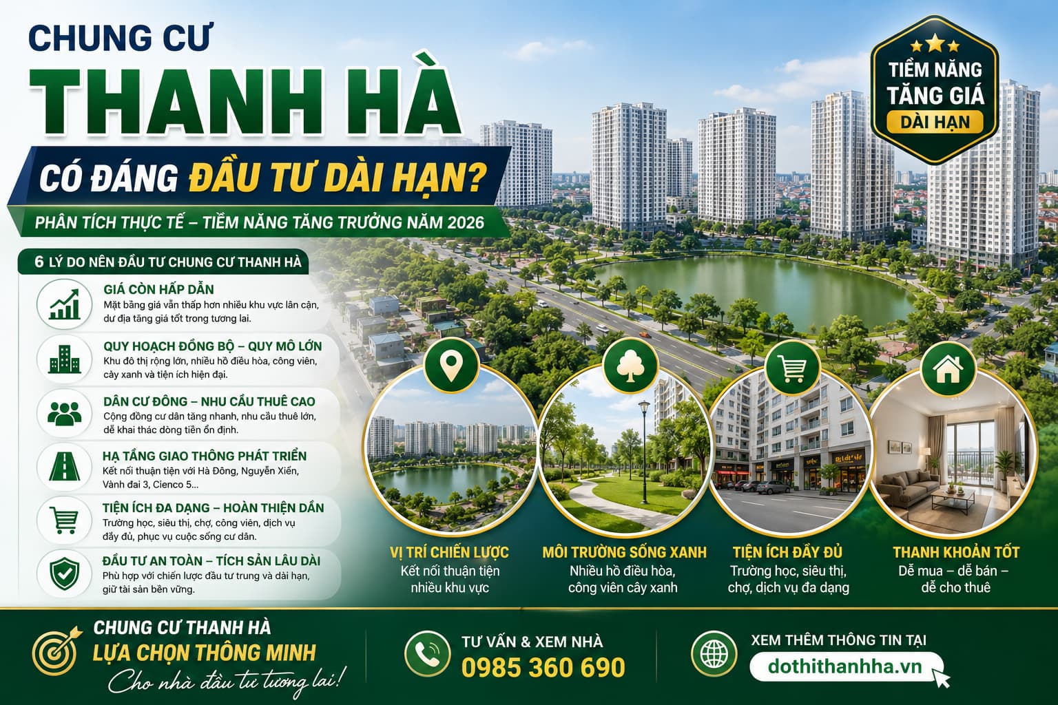 chung cư thanh hà có đáng đầu tư dài hạn không