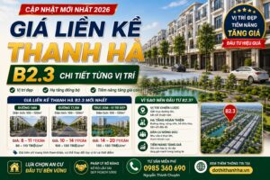 giá liền kề thanh hà b2.3