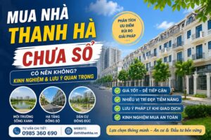 mua nhà thanh hà chưa sổ