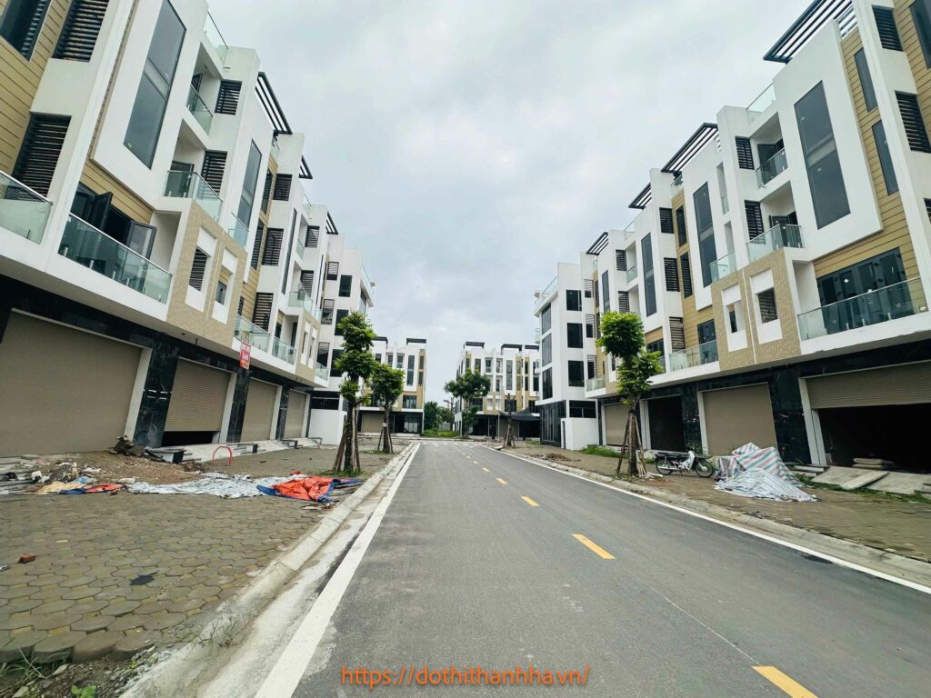bán liền kề thanh hà b2.3 liền kề 8