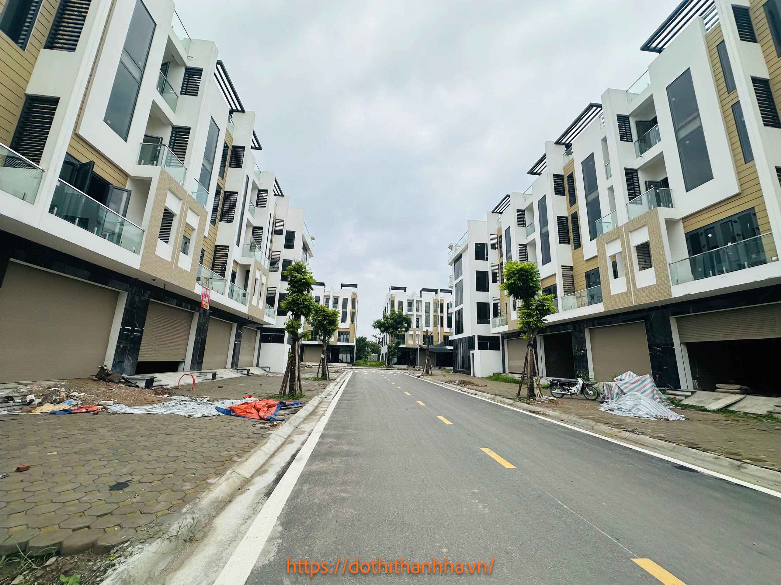 bán liền kề thanh hà b2.3 liền kề 8