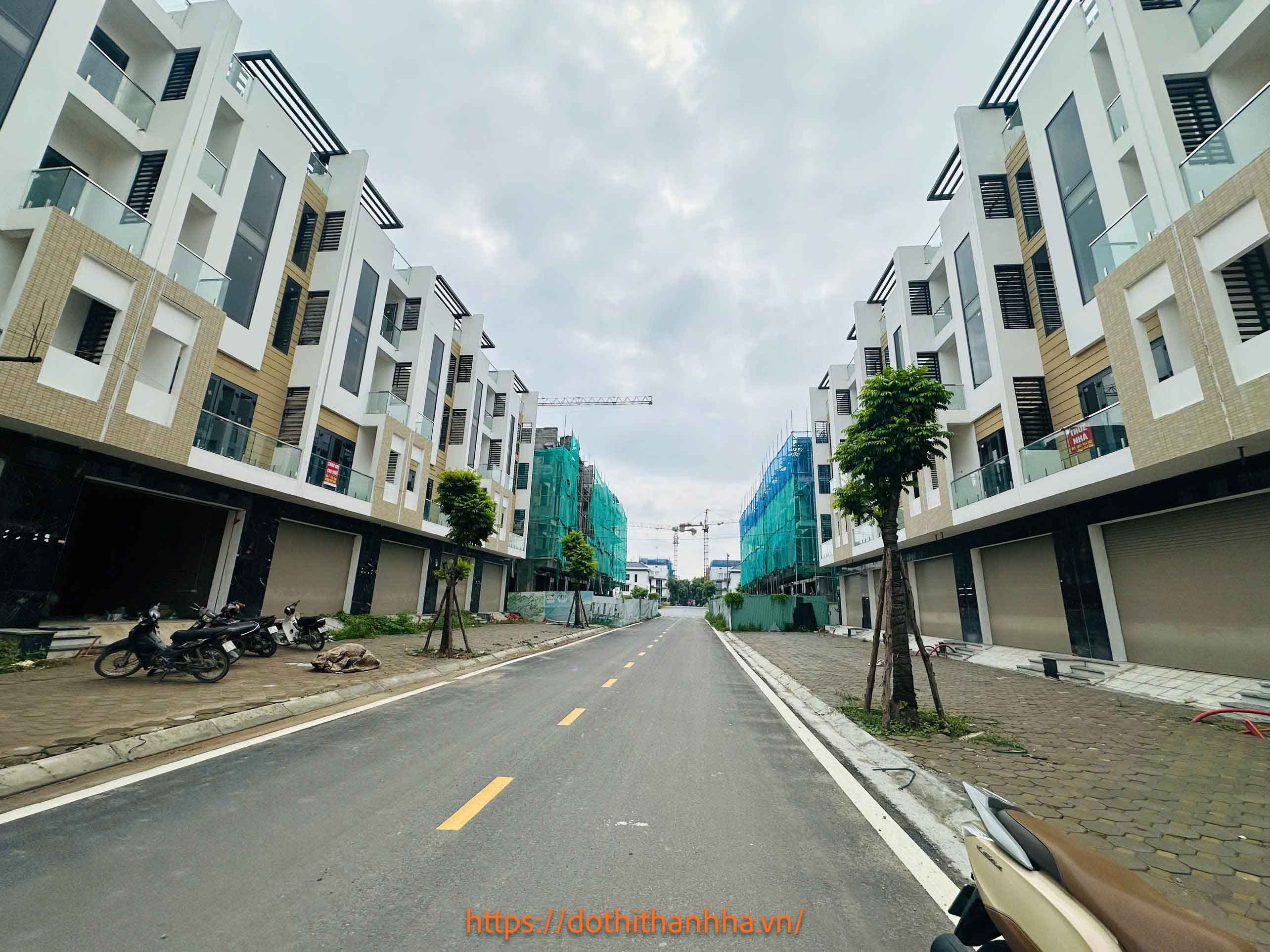 bán liền kề thanh hà b2.3 liền kề 12