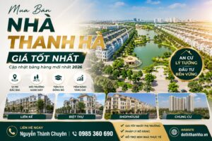 mua bán nhà thanh hà giá tốt nhất