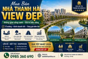 mua bán nhà thanh hà view đẹp