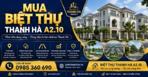 mua biệt thự thanh hà a2.10