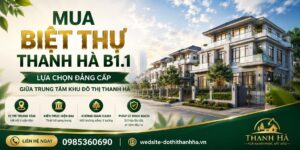 mua biệt thự thanh hà b1.1