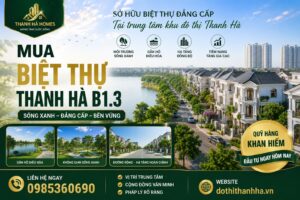 mua biệt thự thanh hà b1.3