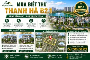 mua biệt thự thanh hà b2.1