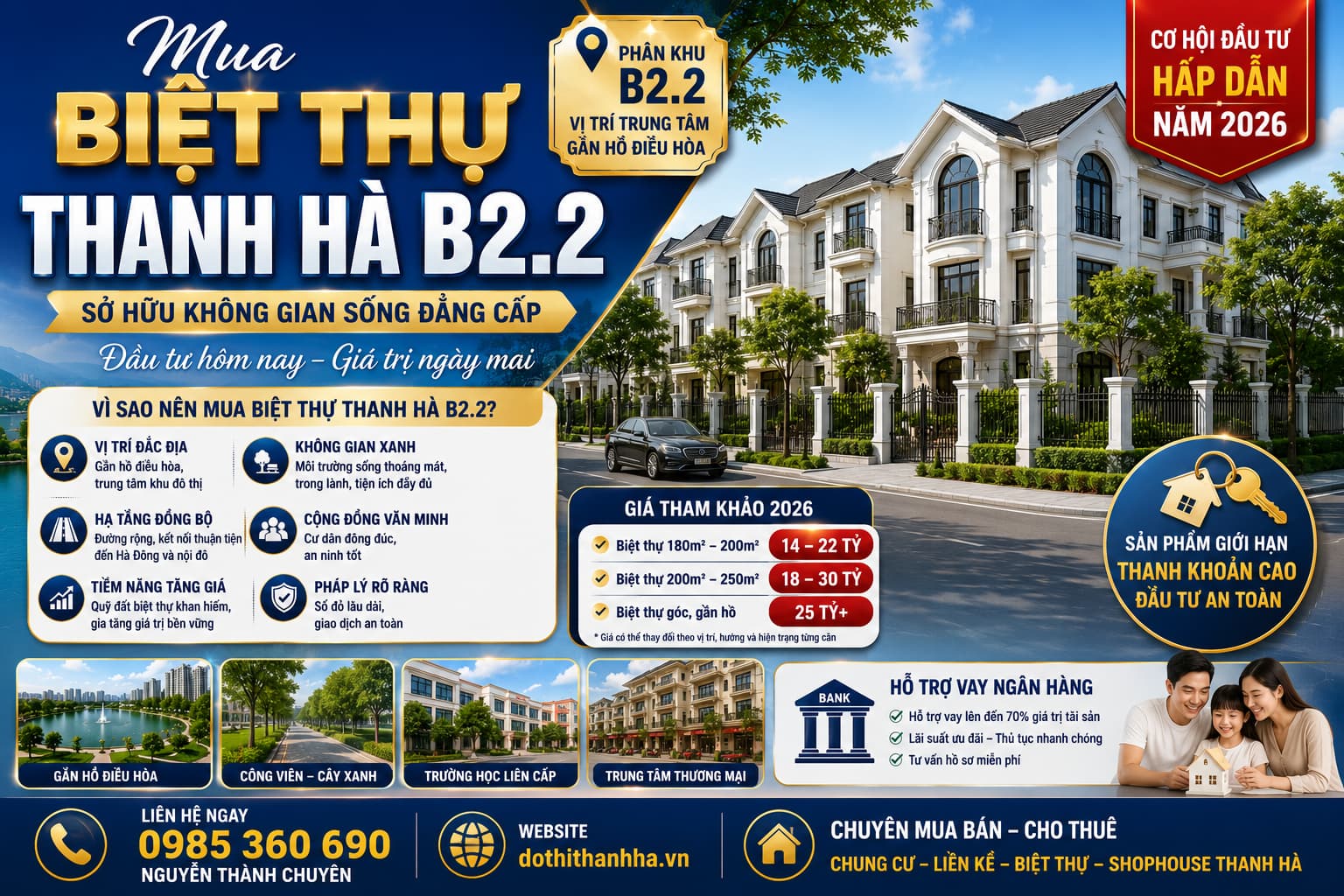 mua biệt thự thanh hà b2.2