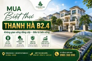 mua biệt thự thanh hà b2.4