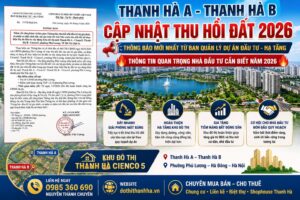thanh hà a b thu hồi đất