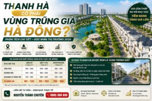 thanh hà có phải vùng trũng giá hà đông