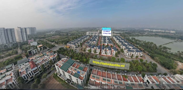 bán biệt thự thanh hà b1.1 biệt thự 3