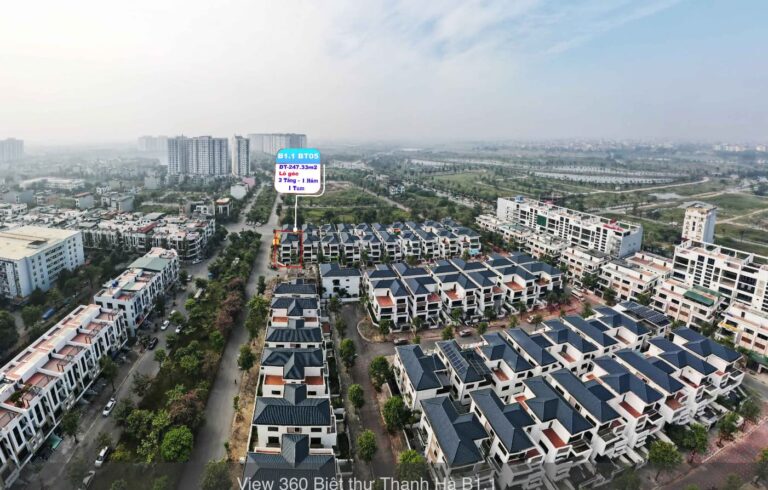 bán biệt thự thanh hà b1.1 biệt thự 5