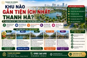 khu nào gần tiện ích nhất