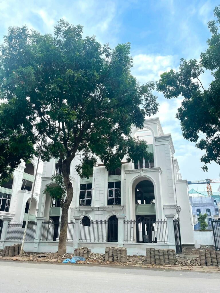 mẫu biệt thự thanh hà điển hình
