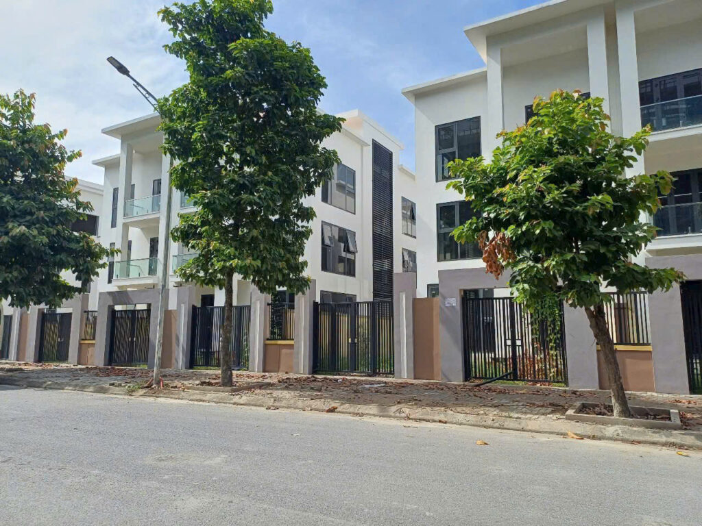 mẫu biệt thự thanh hà điển hình