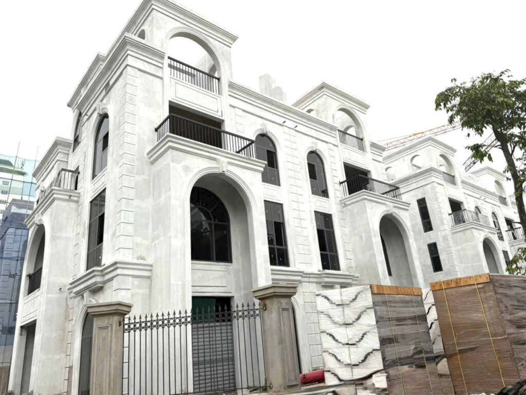 mẫu biệt thự thanh hà điển hình