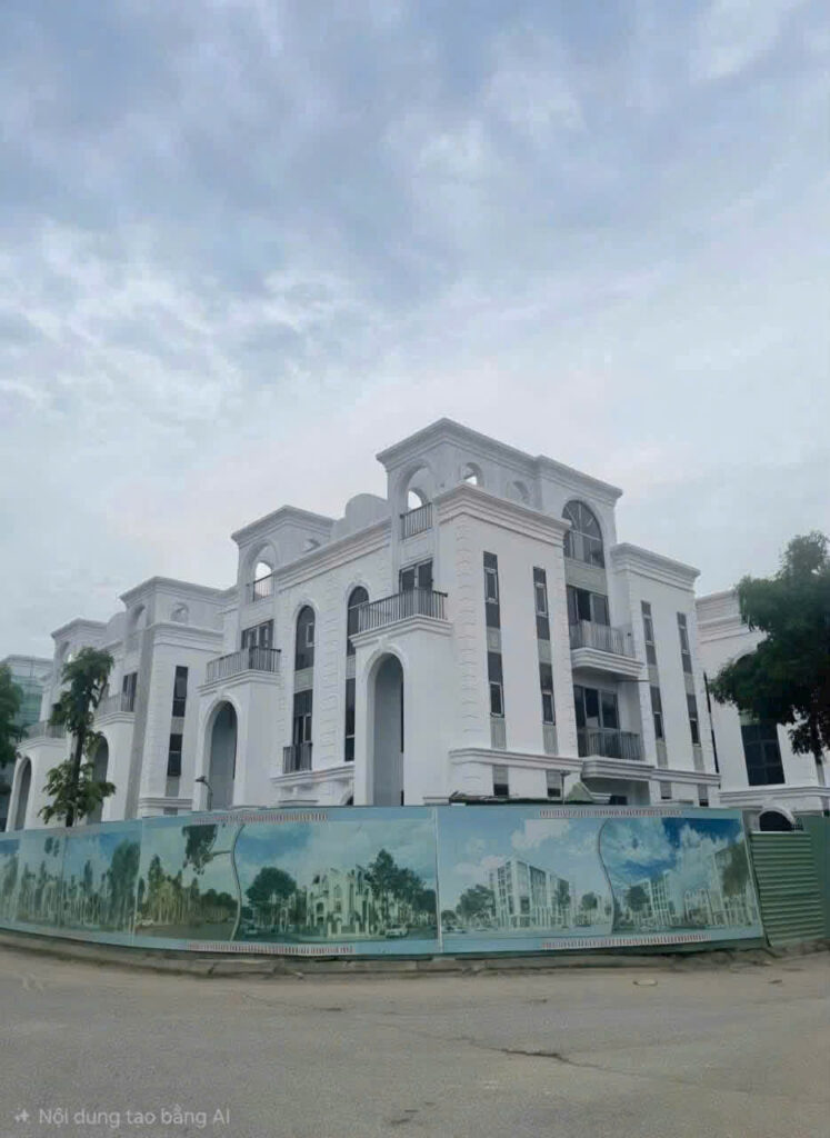 mẫu biệt thự thanh hà điển hình