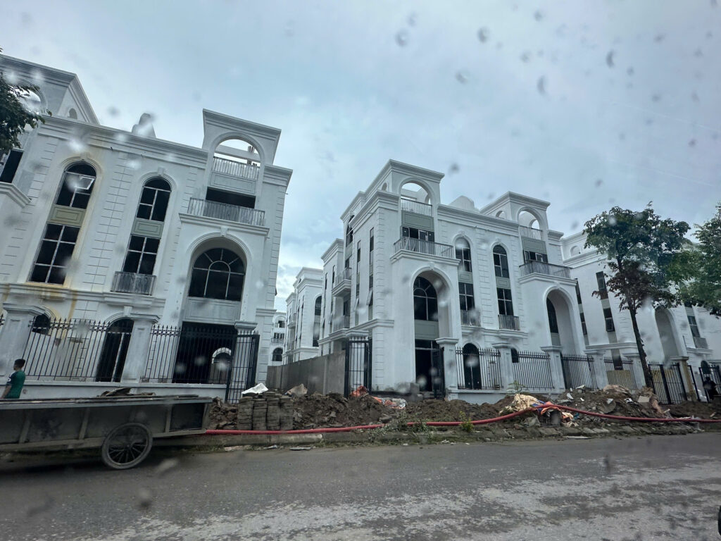 mẫu biệt thự thanh hà điển hình