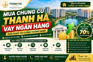 mua chung cư thanh hà vay ngân hàng