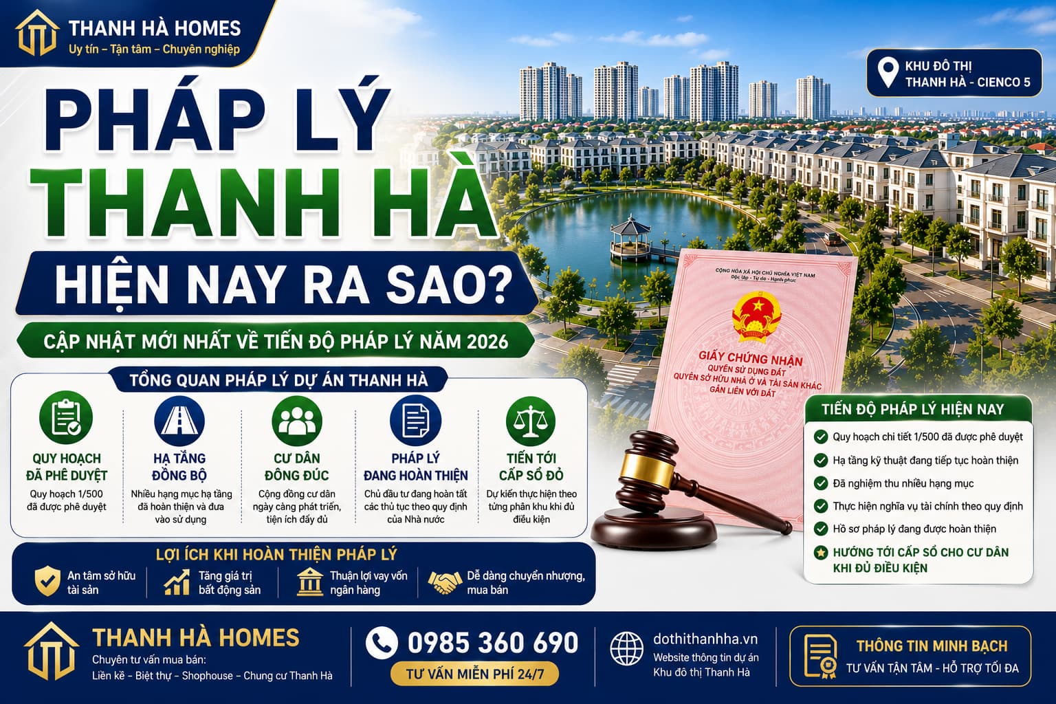 pháp lý thanh hà hiện nay ra sao