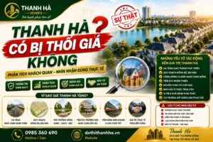 thanh hà có bị thổi giá không