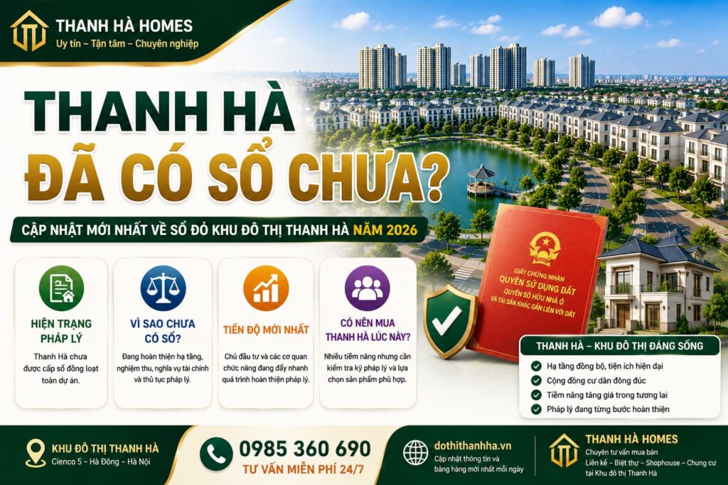 thanh hà đã có sổ chưa