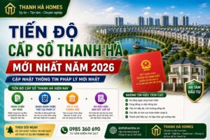 tiến độ cấp sổ thanh hà