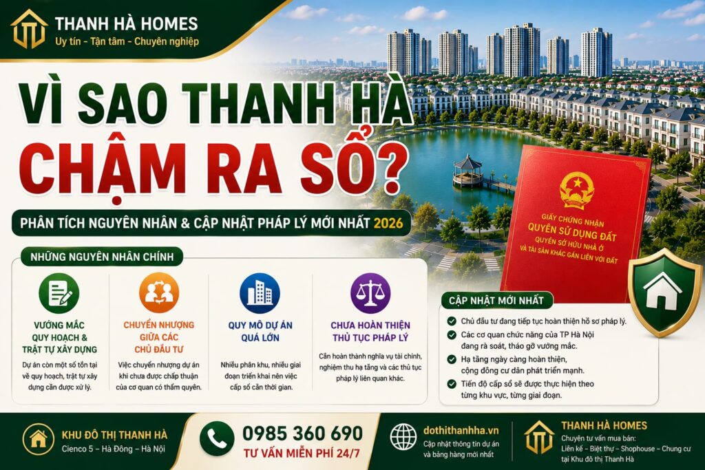 vì sao thanh hà chậm ra sổ