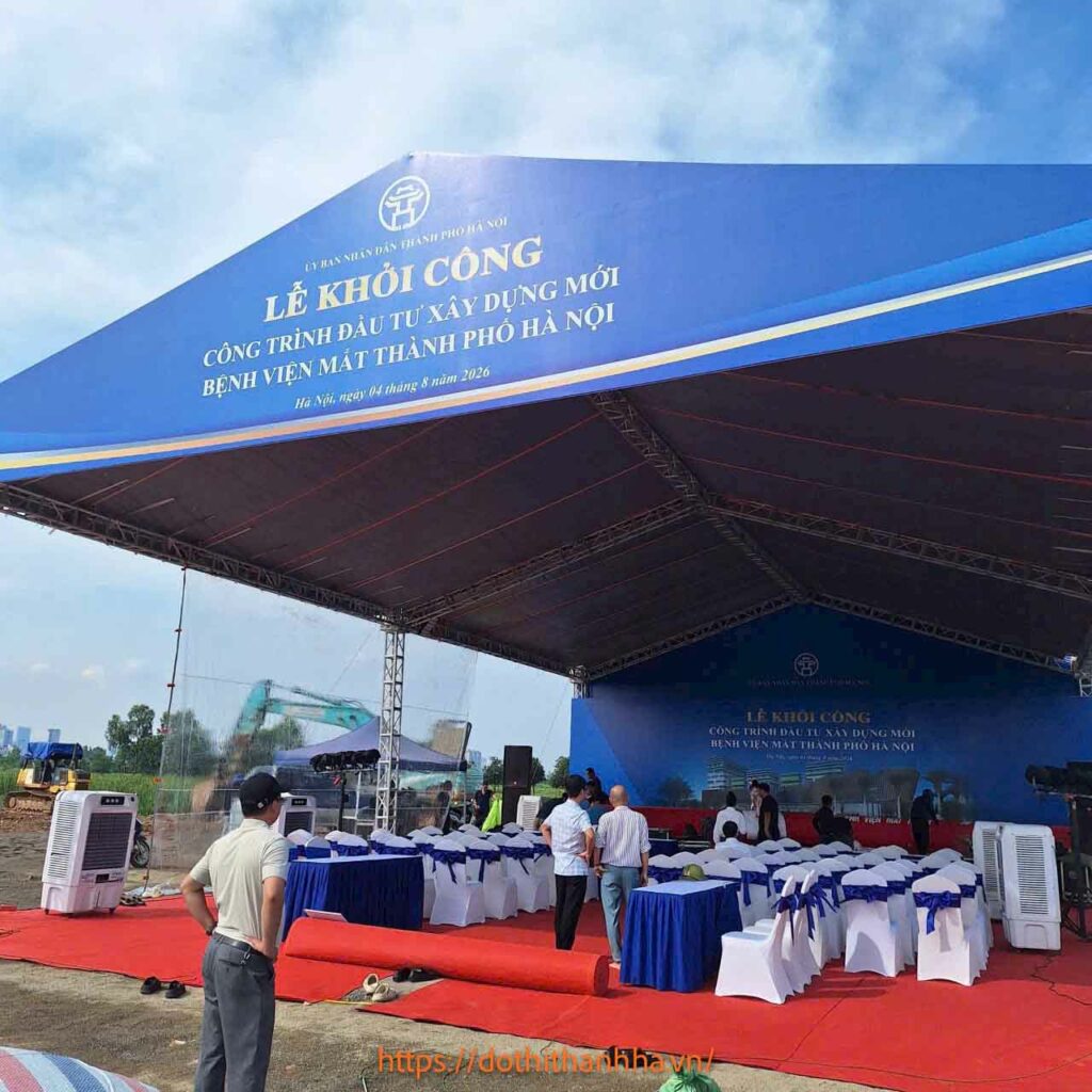 bệnh viện mắt hà nội khởi công tại khu đô thị thanh hà
