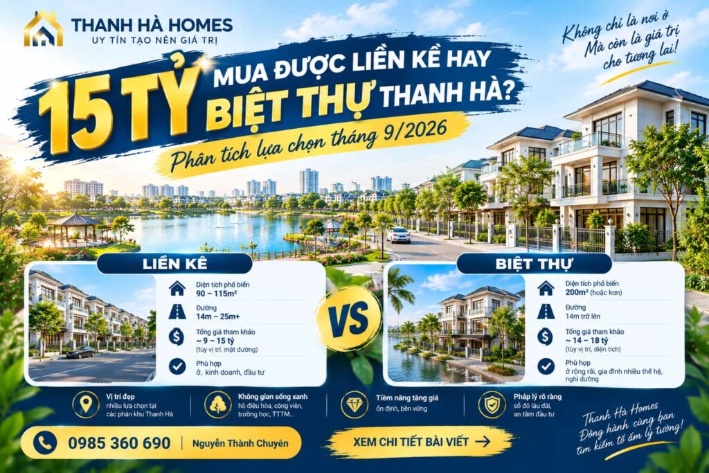 15 tỷ mua thanh hà