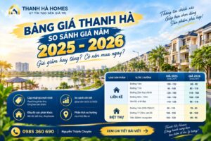 bảng giá thanh hà