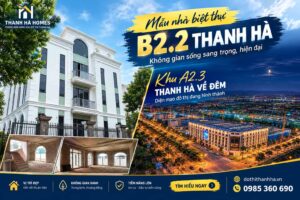 mẫu nhà b2.2 thanh hà